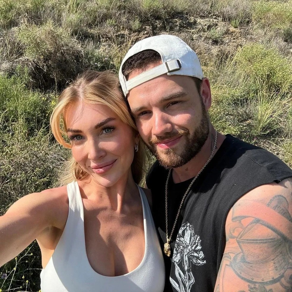 Kate Cassidy e Liam Payne — Foto: Reprodução/Instagram