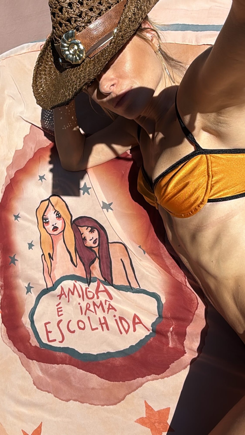 Carolina Dieckmann resgata TBT inédito — Foto: Reprodução/Instagram
