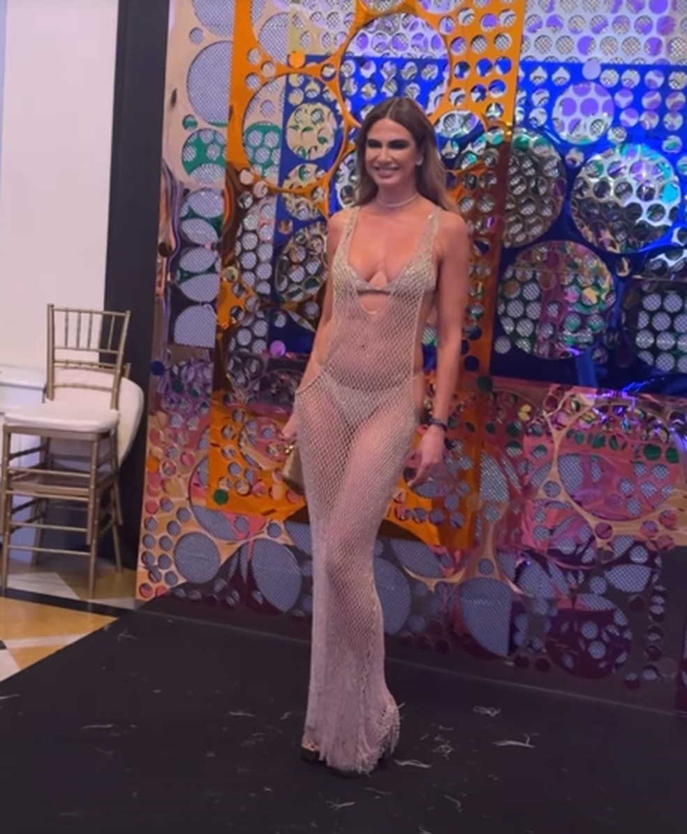 Look de Luciana Gimenez para o Baile da Vogue 2025 — Foto: Reprodução/Instagram