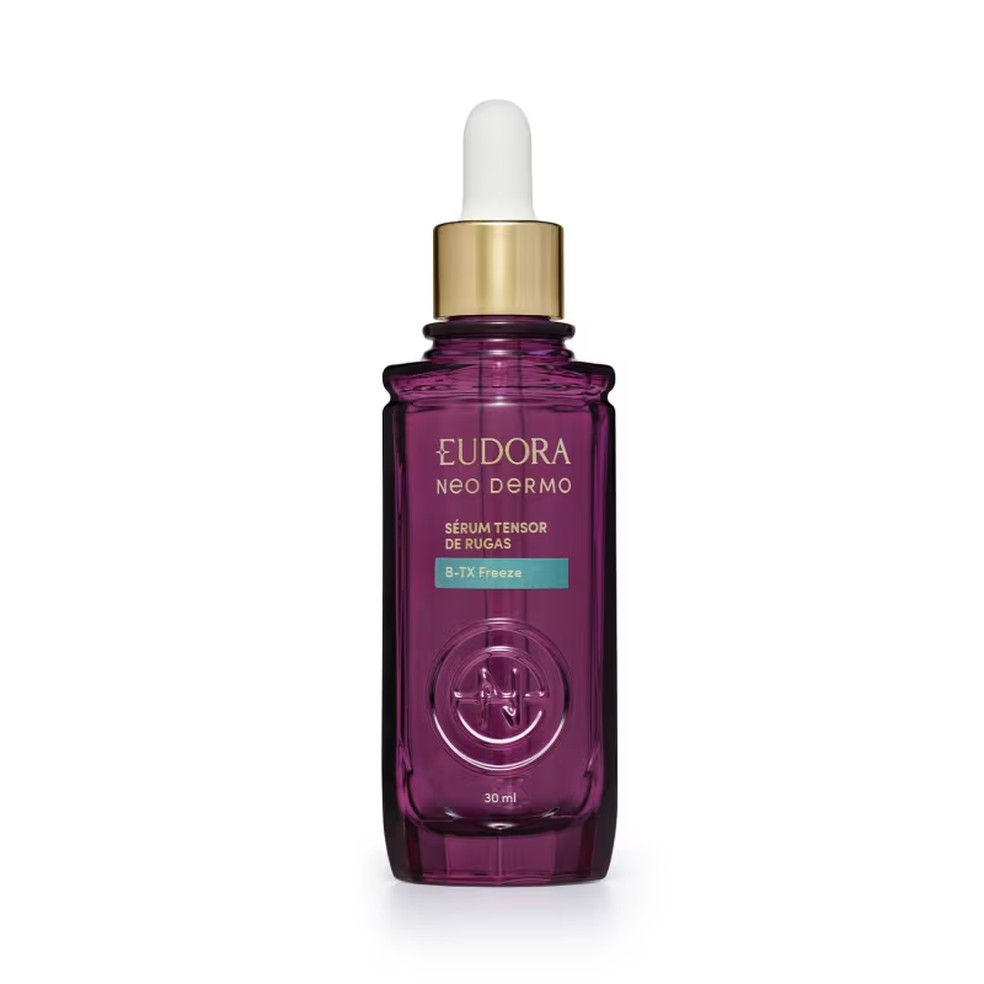 Sérum Tensor de Rugas B-TX Freeze Neo Dermo, Eudora — Foto: Reprodução