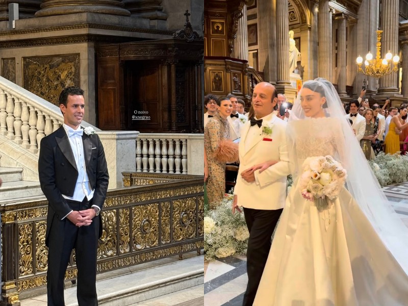 Confira as fotos do casamento de Elisa Zarzur e Alexandre Negrão em Paris