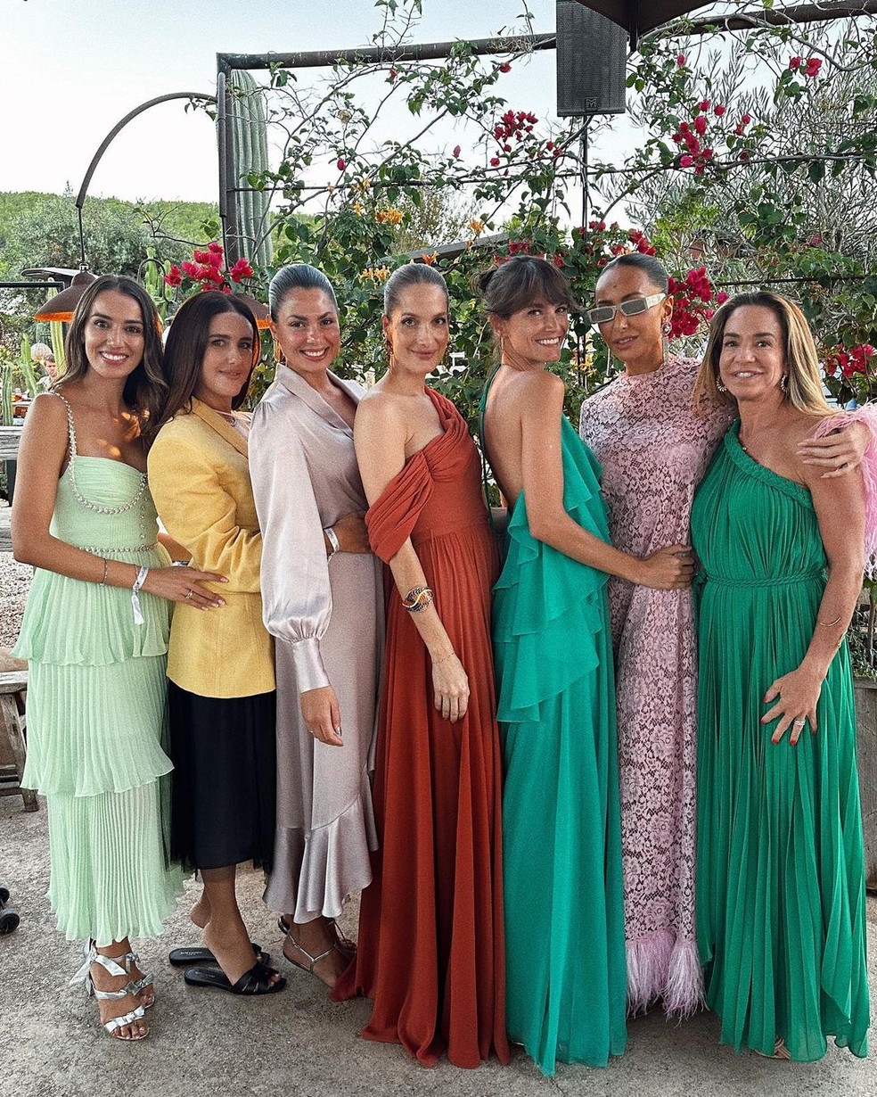 Casamento Ronaldo e Celina Locks — Foto: Instagram