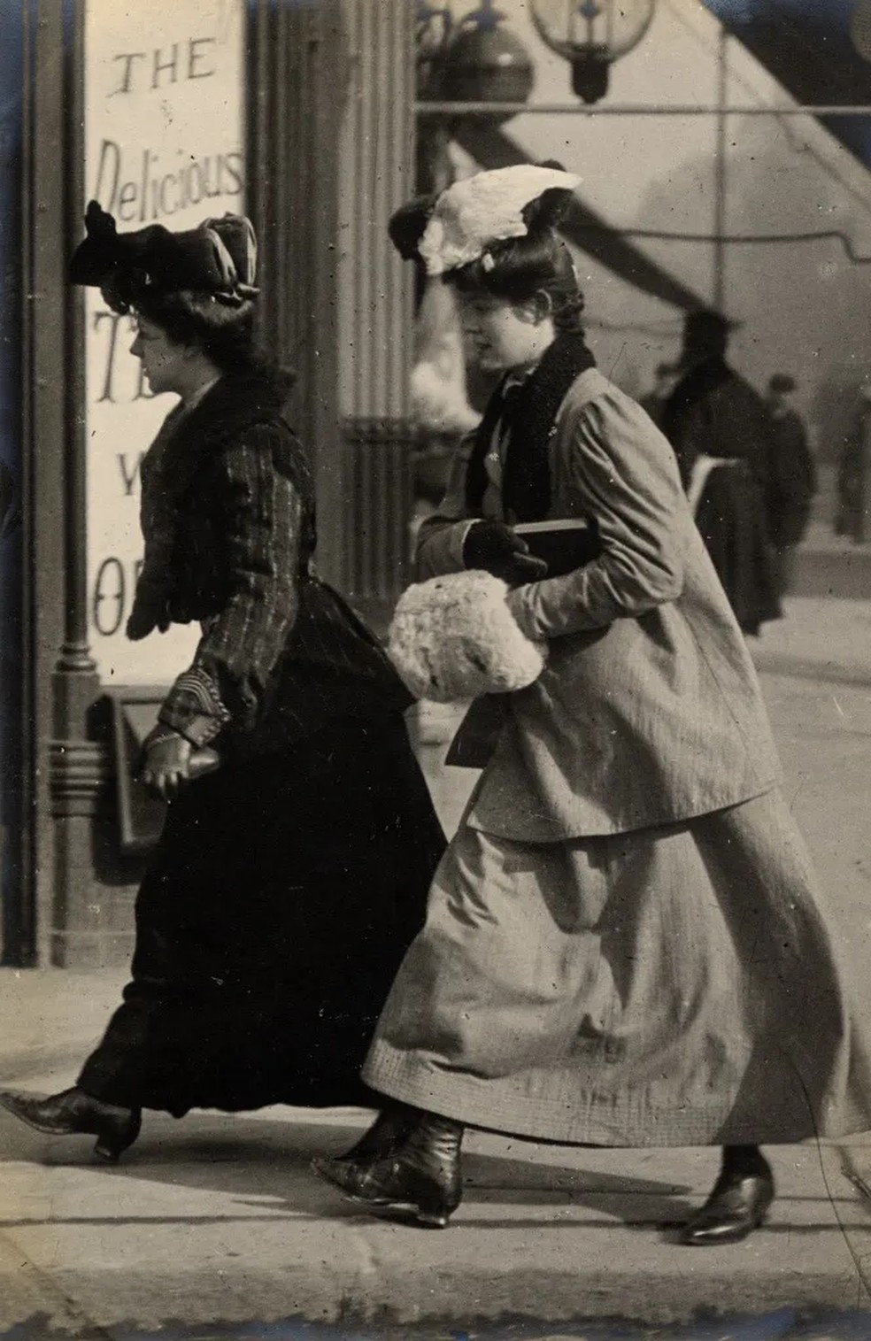 Uma fotografia de Edward Linley Sambourne, tirada no início do século XX em Londres — Foto: Edward Linley Sambourne
