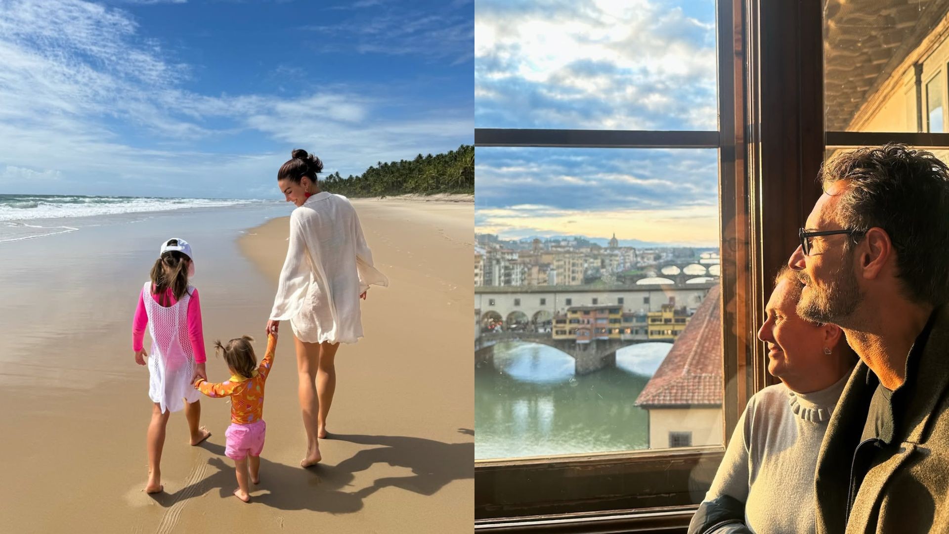 Rodrigo Santoro faz homenagem dupla para Mel Fronckowiak e sua mãe no Dia das Mães