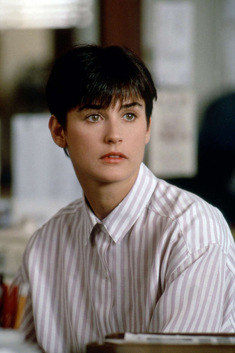 Demi Moore no filme "Ghost" (1990) — Foto: Reprodução