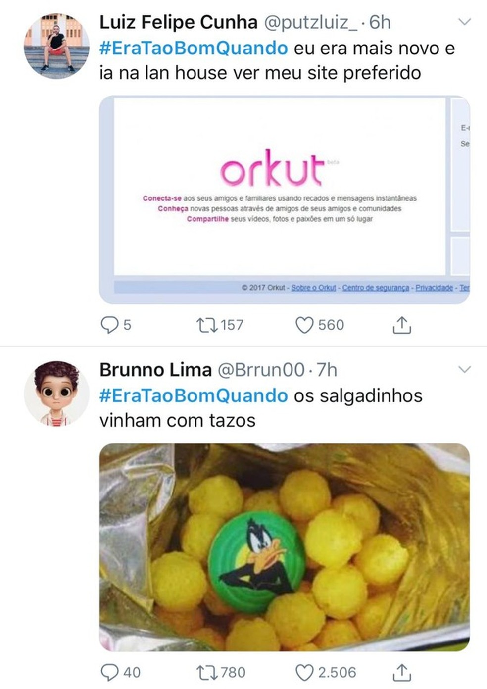 EraTãoBomQuando: clima de nostalgia toma conta dos usuários do Twitter, Celebridades