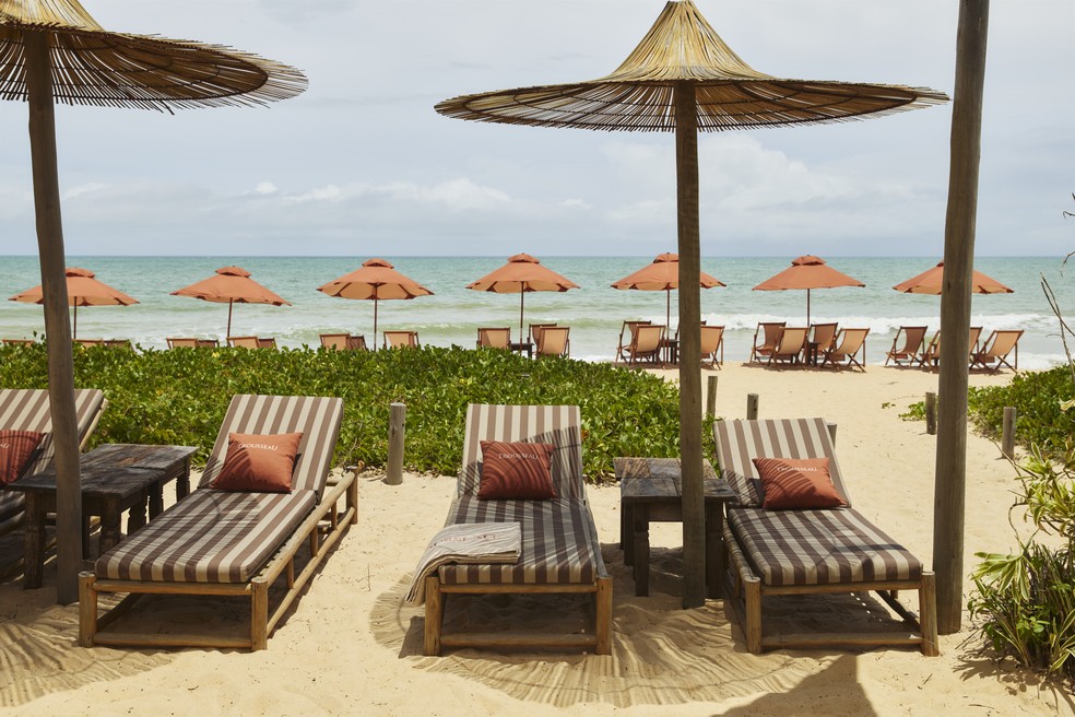 Trousseau x Beach Club Praia Flô — Foto: Divulgação