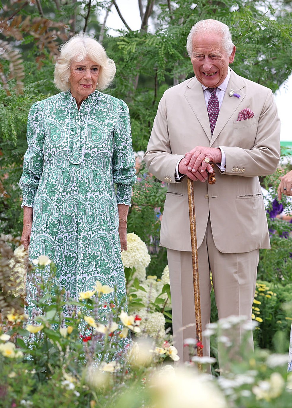 Rei Charles e Rainha Camilla — Foto: GettyImages