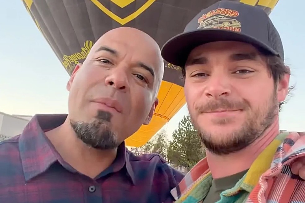 RJ Mitte e Luis Moncada — Foto: Reprodução/Instagram