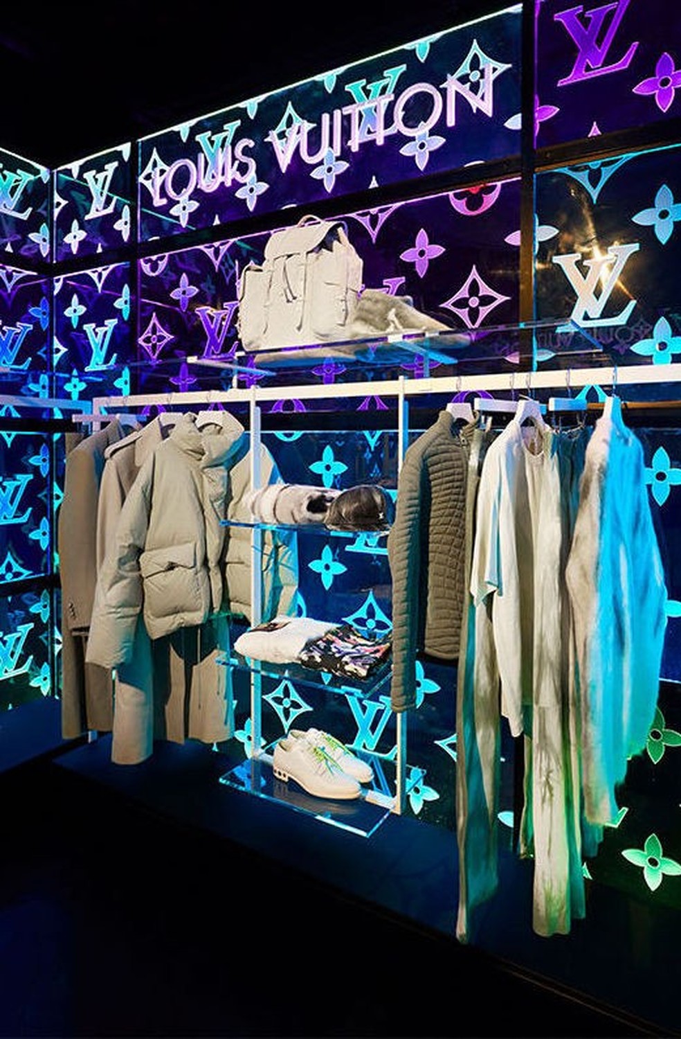A nova loja pop-up da Louis Vuitton é um universo pitoresco em