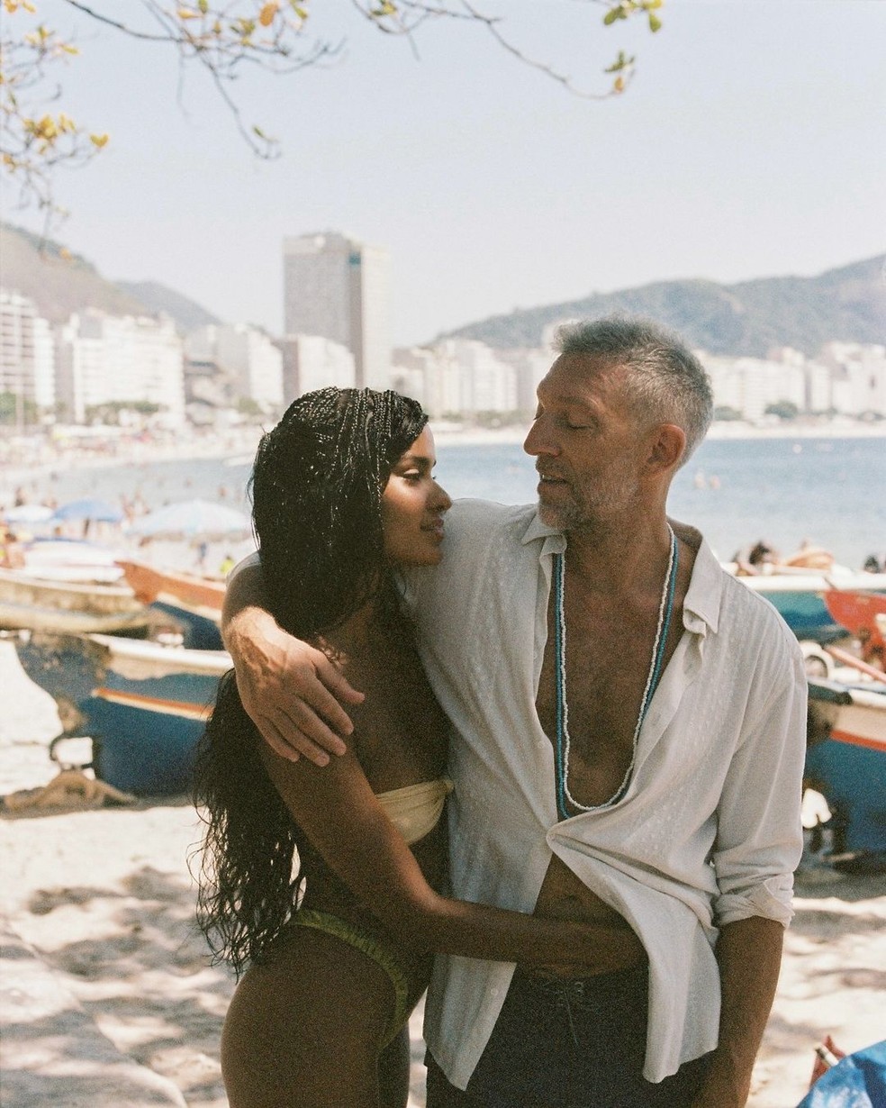 Narah Baptista anuncia gravidez de primeiro filho com ator francês Vincent Cassel — Foto: reprodução/instagram