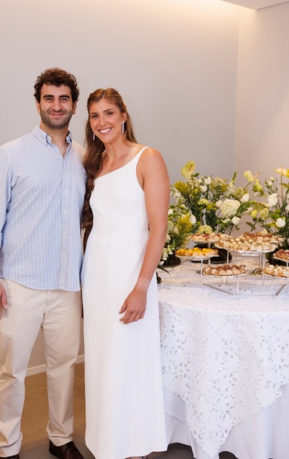 Bia Haddad fica noiva de Alex Daoud — Foto: @osamuelpb