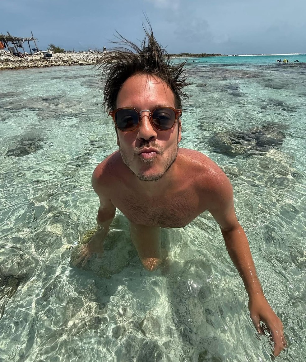 Fábio Porchat exibe cliques do feriado — Foto: Reprodução/Instagram