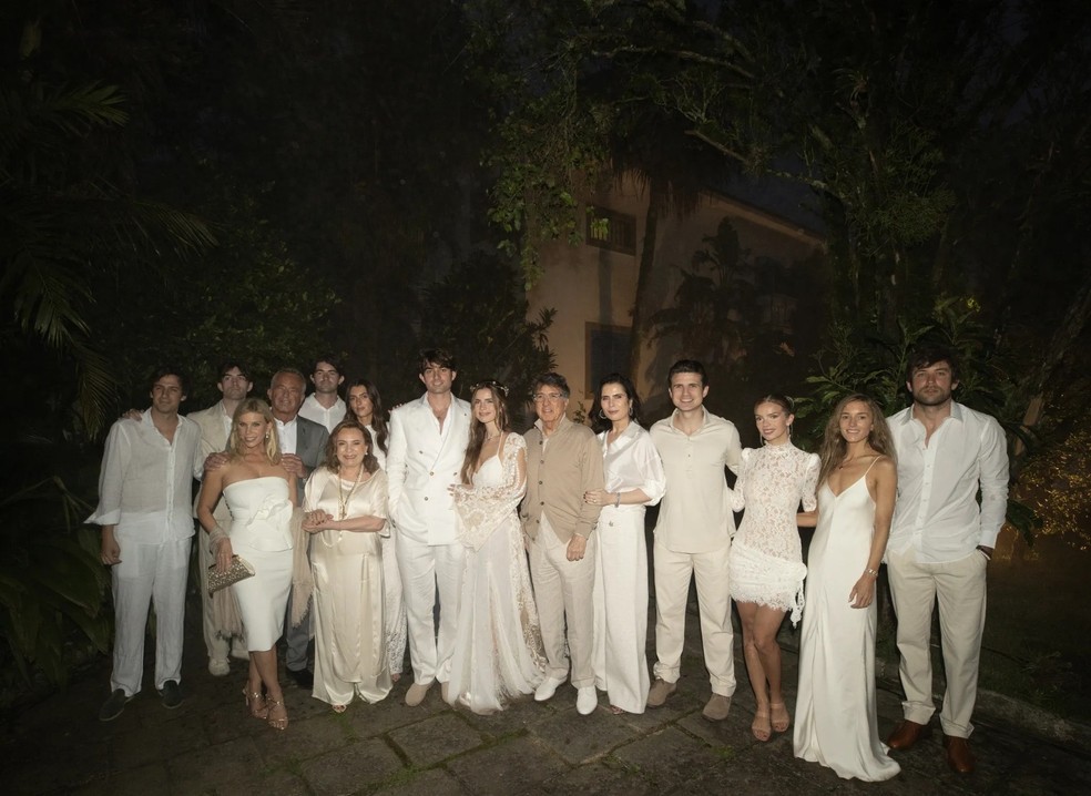 Casamento Giulia Be e Conor Kennedy — Foto: Rod Sack