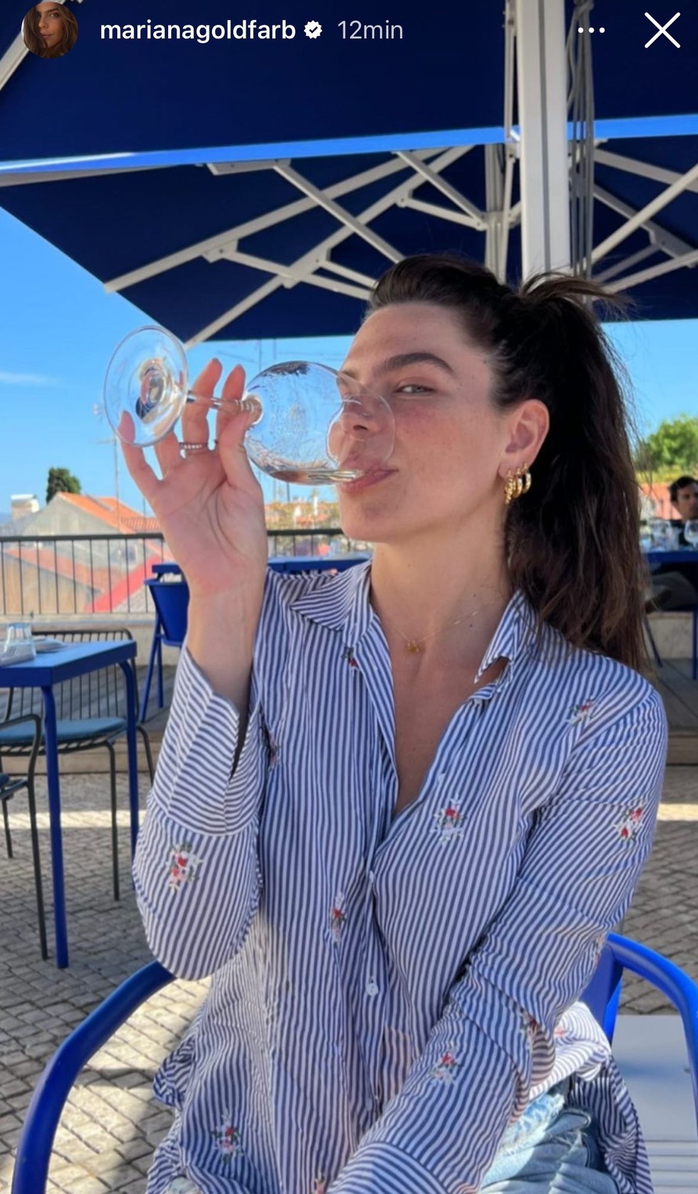 'Nunca me senti tão bonita como agora', declara Mariana Goldfarb