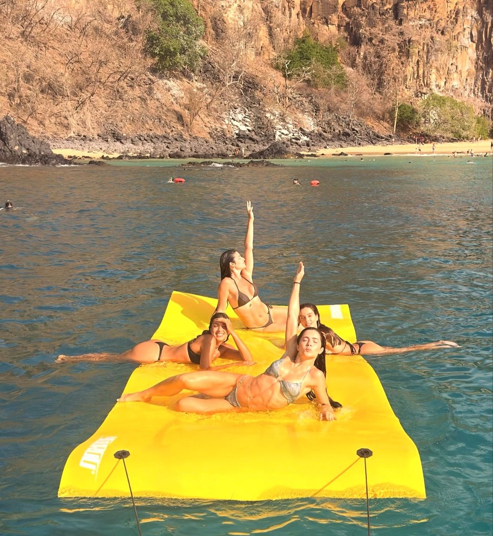 Jade Picon faz post em Fernando de Noronha — Foto: Reprodução/Instagram