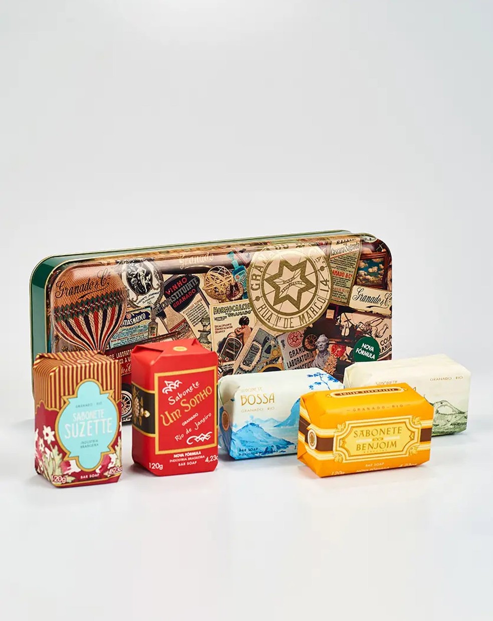 Kit Sabonetes Colagens Vintage, Granado — Foto: Reprodução/Instagram