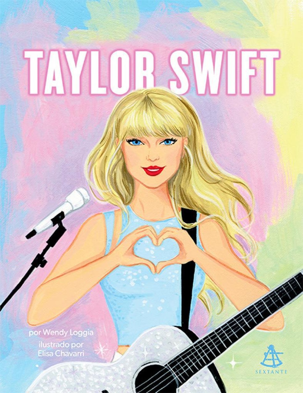 Capa do livro 'Taylor Swift' — Foto: Divulgação