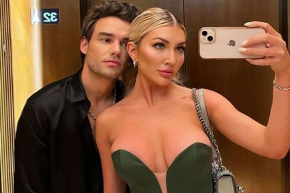 Kate Cassidy e Liam Payne — Foto: Reprodução/Instagram