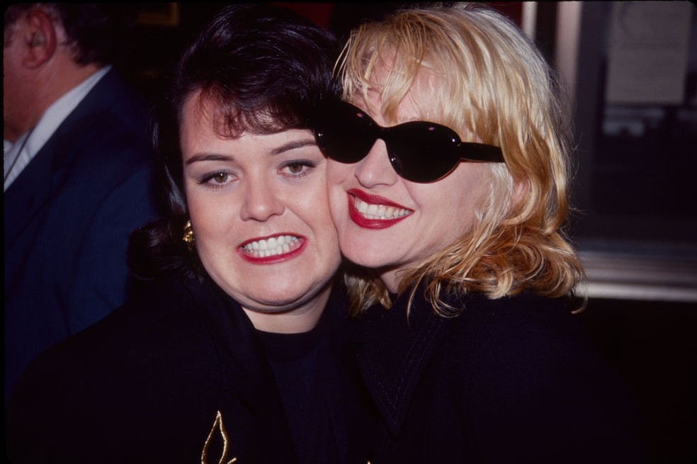 Madonna e Rosie O'Donnell — Foto: GettyImages