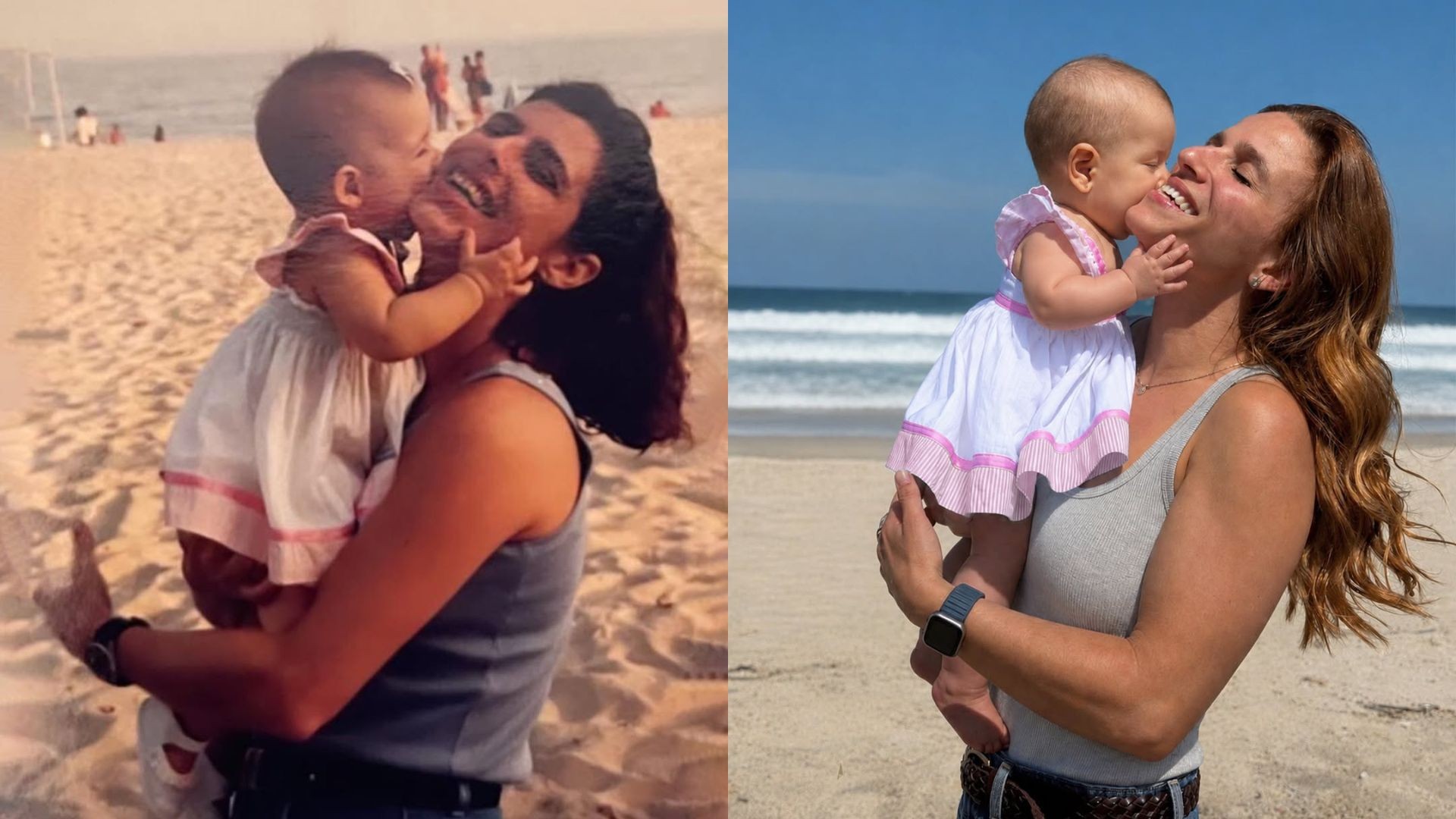 Jade Barbosa encanta ao vestir filha com look de sua infância no primeiro Dia das Mães: 