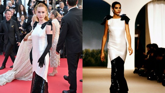 Marina Ruy Barbosa aposta em look vintage para o 9º dia do Festival de Cannes 2024