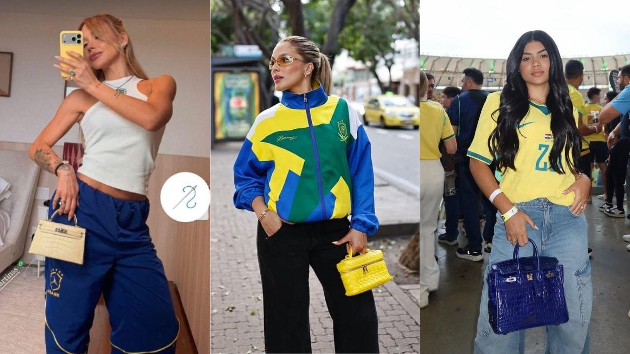 Bolsas de luxo das companheiras dos jogadores da Seleção chamam atenção e ultrapassam R$ 1 milhão em valor