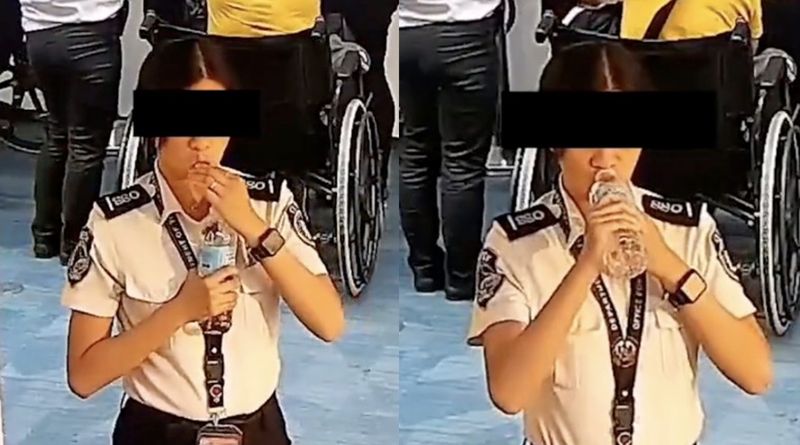 Segurança de aeroporto nas Filipinas