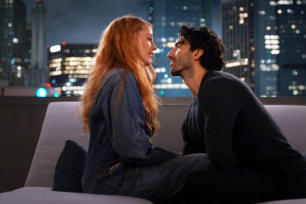 Blake Lively e Justin Baldoni protagonizam "É assim que acaba" — Foto: Divulgação