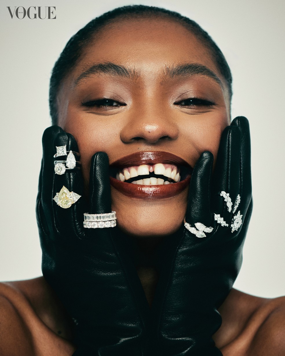 BEATRIZ WEREBE Joias acessórios anéis — Foto: Bonin/ Vogue Brasil
