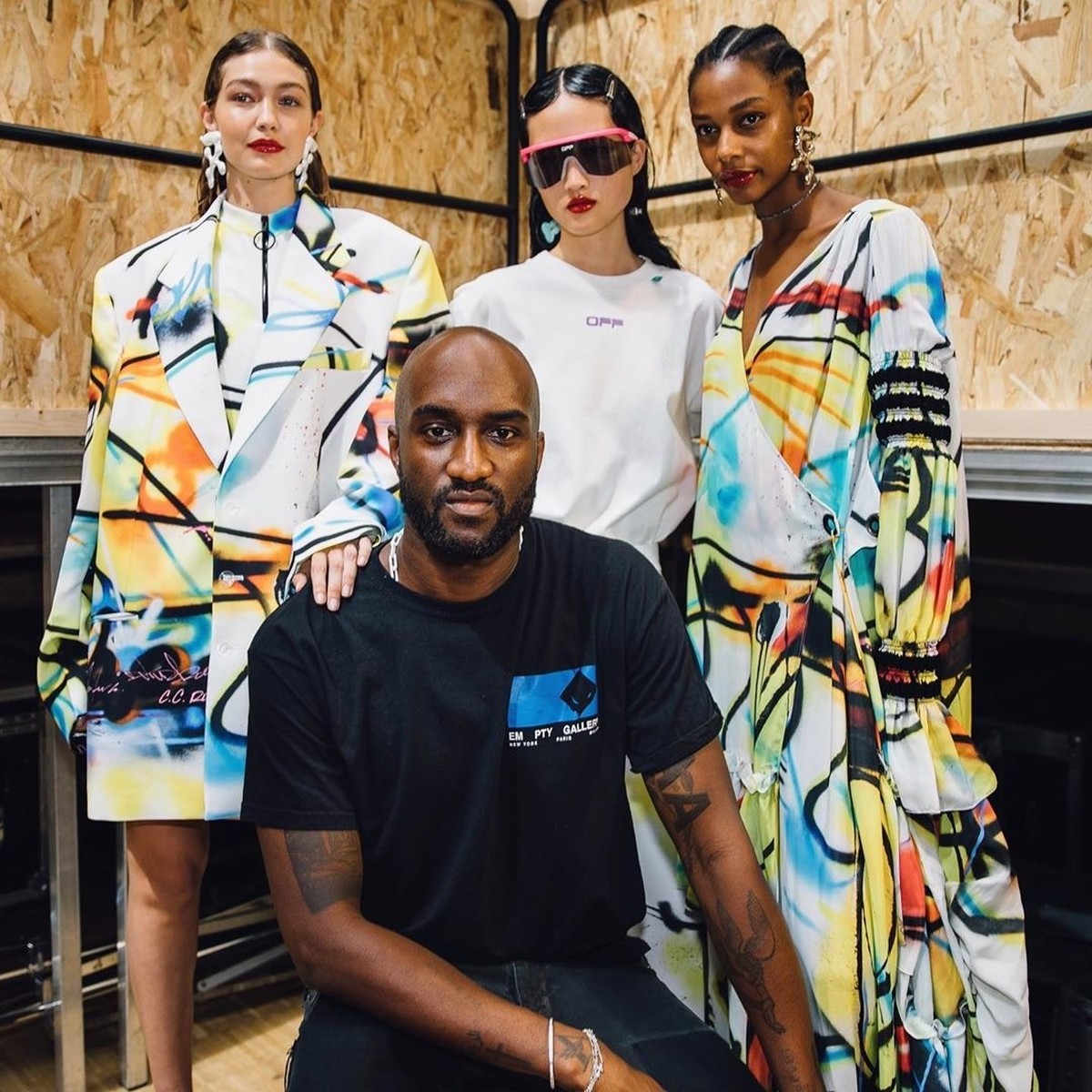 Off White atualiza o streetwear com collab com o artista Futura