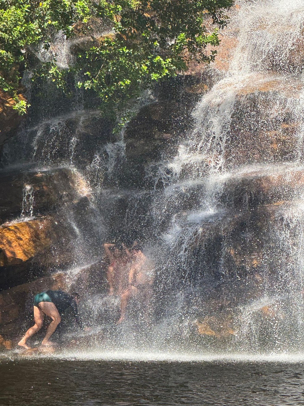 Nathalia indica também cachoeiras para conhecer na Chapada Diamatina — Foto: Acervo Pessoal