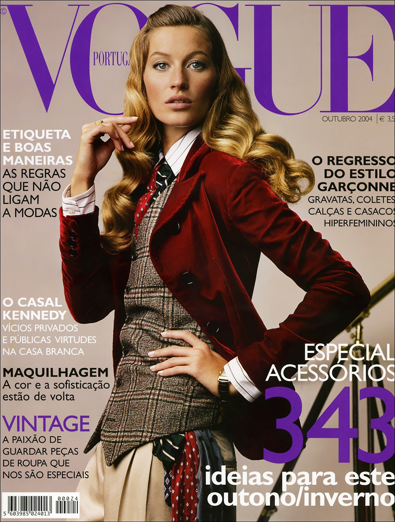 Gisele Bündchen na Vogue