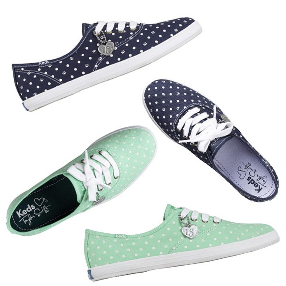 Modelos de t nis Keds assinados por Taylor Swift chegam ao Brasil