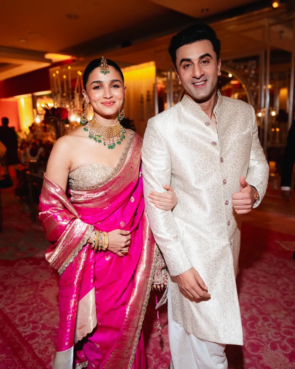 Alia Bahat e Ranbir Kapoor — Foto: Joseph Radhik