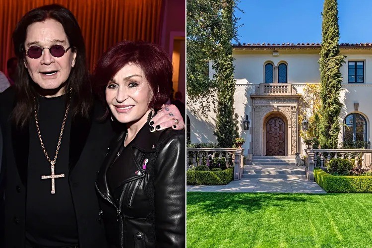 Sharon Osbourne coloca à venda residência de luxo em Los Angeles menos de um ano após a morte de Ozzy