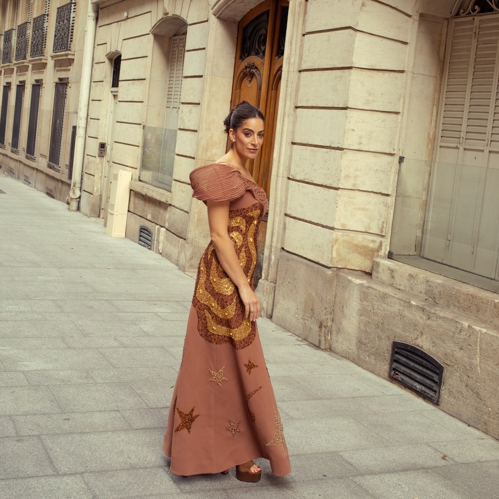 Camila Yunes em recente viagem a Paris — Foto: Instagram