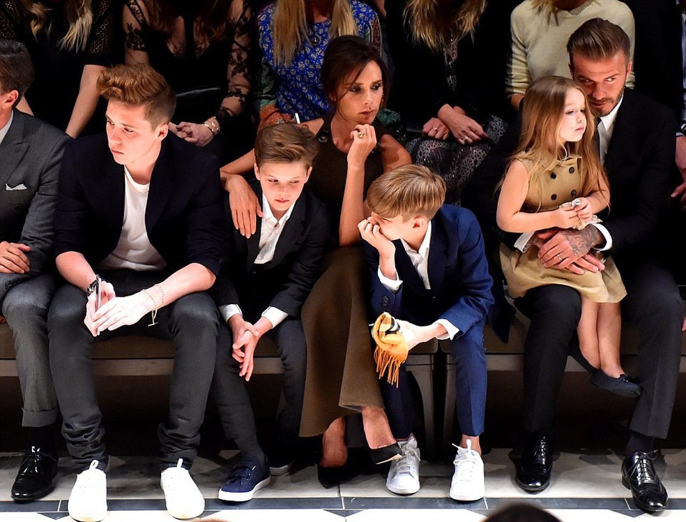 A família Beckham (Foto: Getty Images) — Foto: Vogue