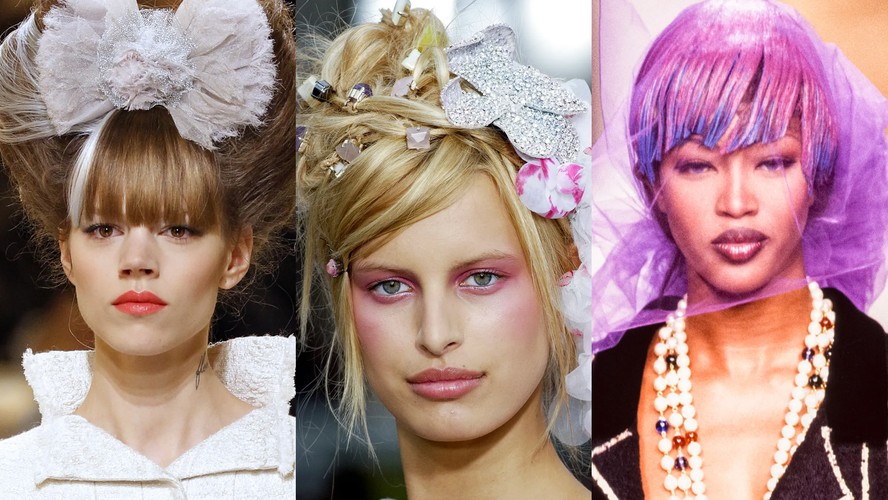 10 looks de beleza que marcaram as passarelas da Chanel durante o comando de Karl Lagerfeld