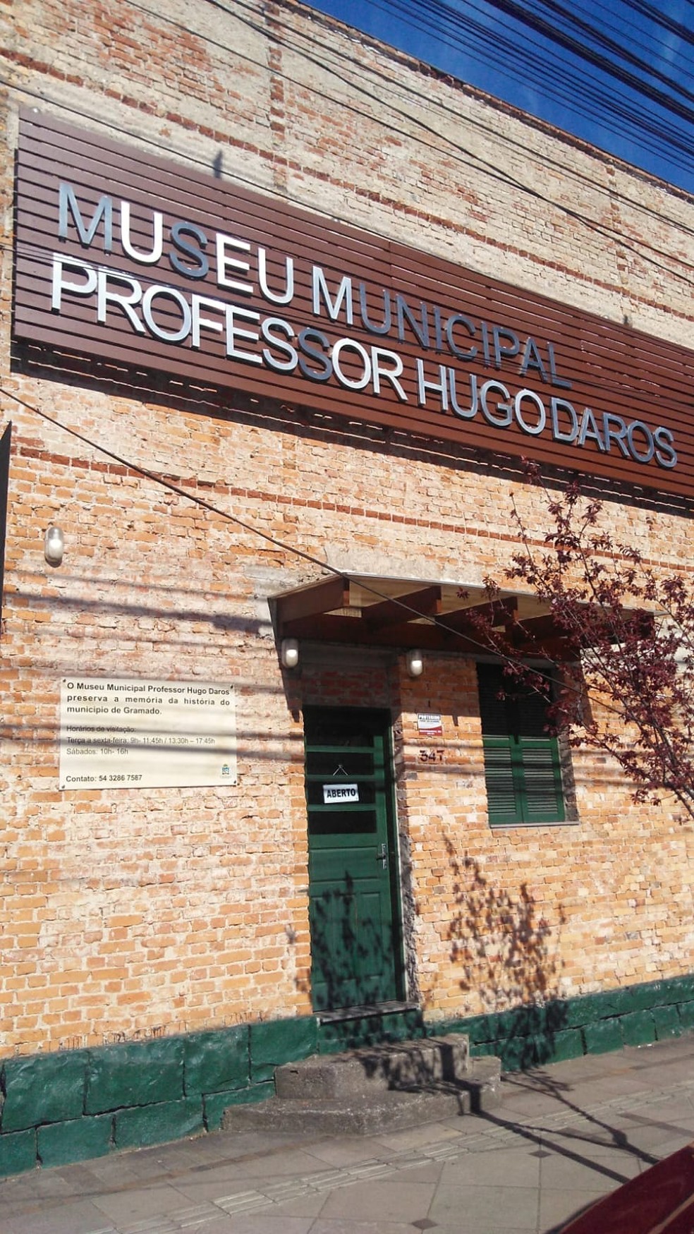 Museu Hugo Daros — Foto: Divulgação
