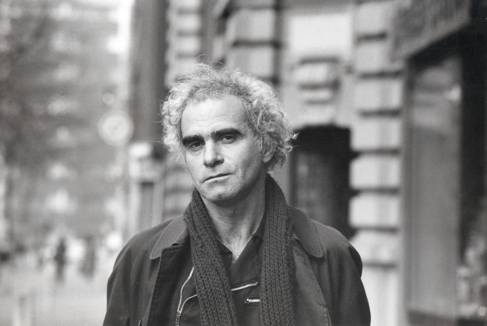 Ignácio de Loyola Brandão, em Berlim (1982) — Foto: Acervo Pessoal