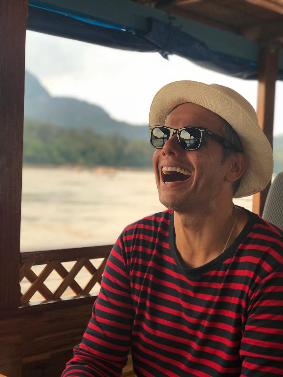Otaviano Costa resgata fotos de viagem à Tailândia — Foto: Reprodução/Instagram