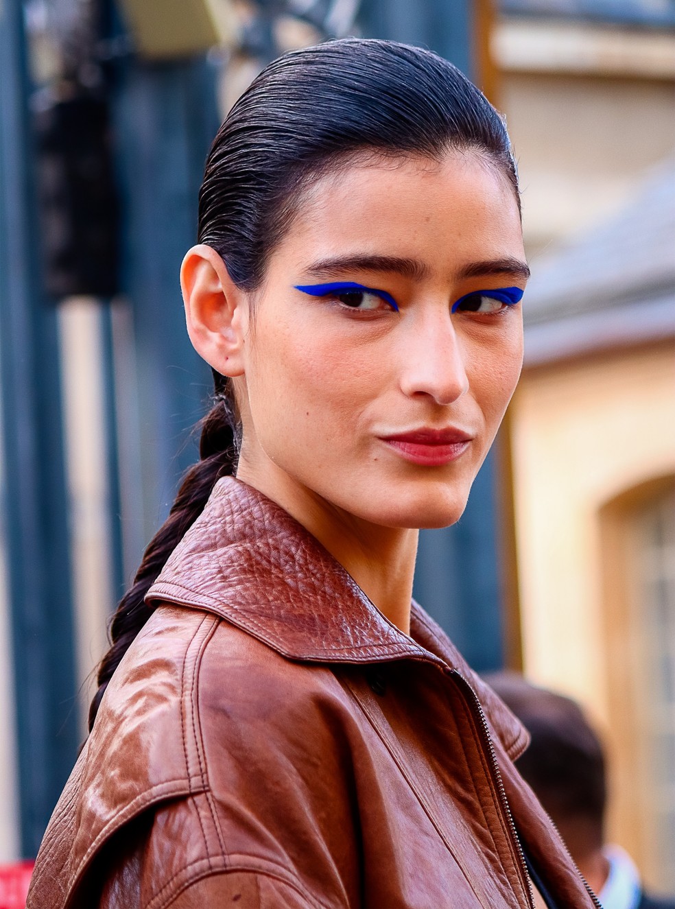 Beleza Givenchy na semana de moda de Paris — Foto: Reprodução/Instagram
