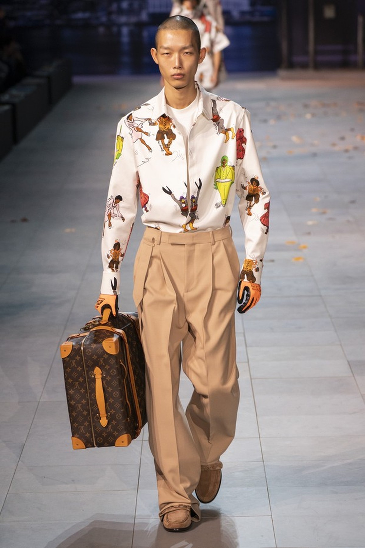 Louis Vuitton | Inverno 2019 masculino | Paris | Desfiles | Vogue