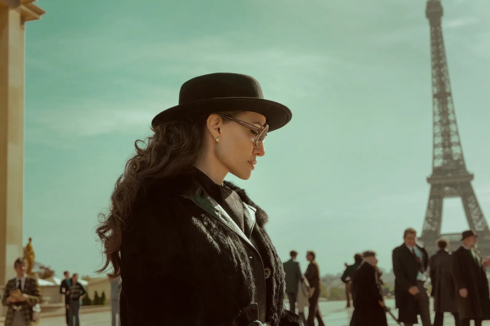 Angelina Jolie como Maria Callas em "Maria" — Foto: Divulgação/Pablo Larraín/Netflix