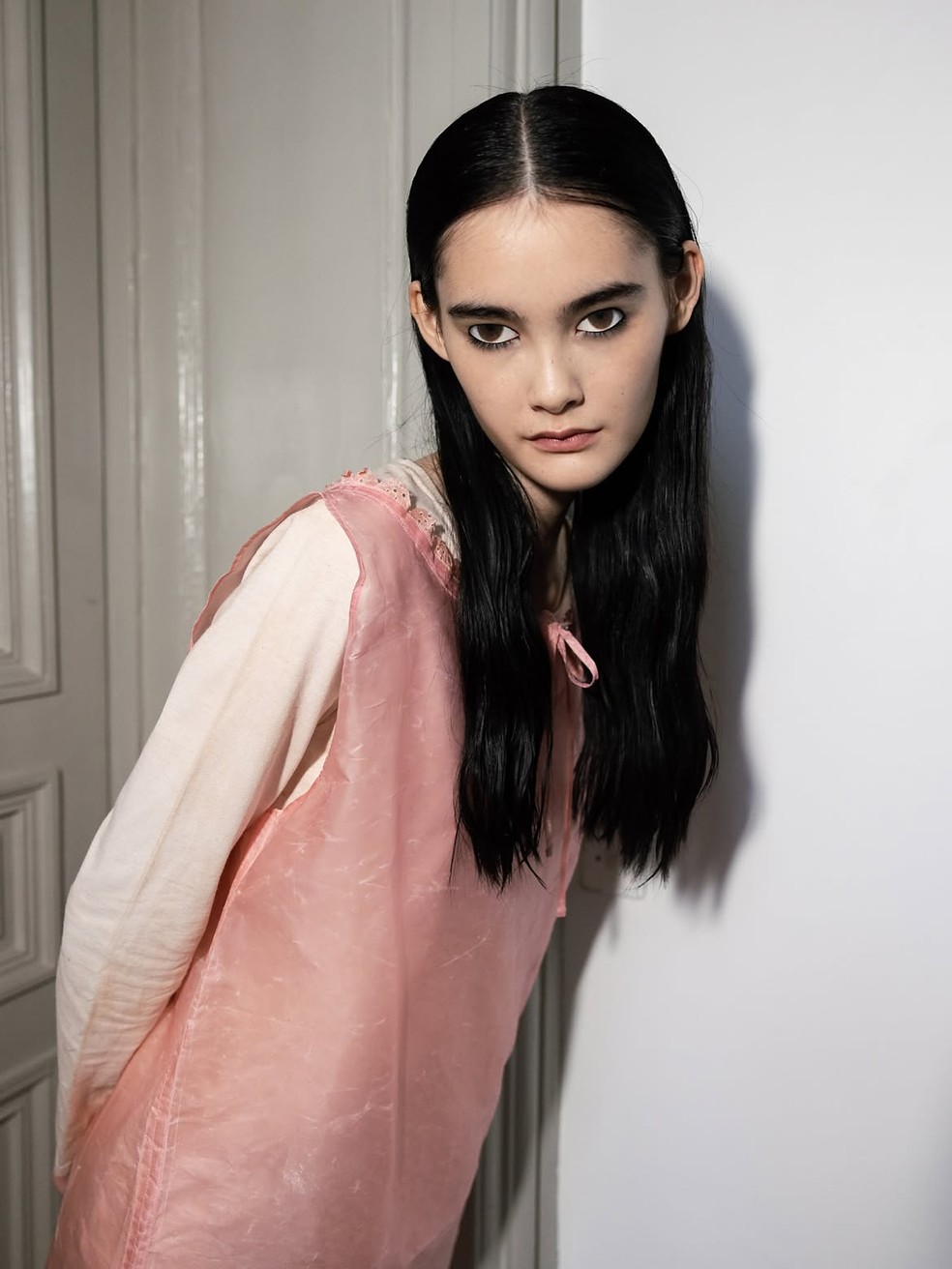 Beleza de Hoda Kova na PFW — Foto: Reprodução/Instagram