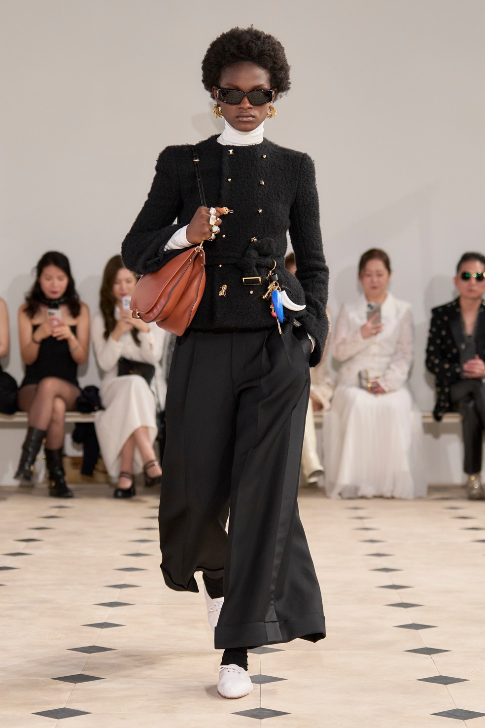 Sapato Derby na Celine verão 2026 — Foto: Launchmetrics Spotlight