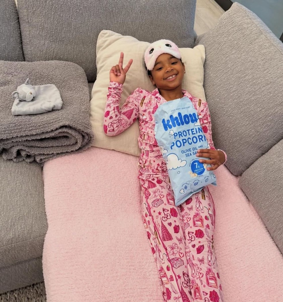 Khloé Kardashian faz post — Foto: Reprodução/Instagram