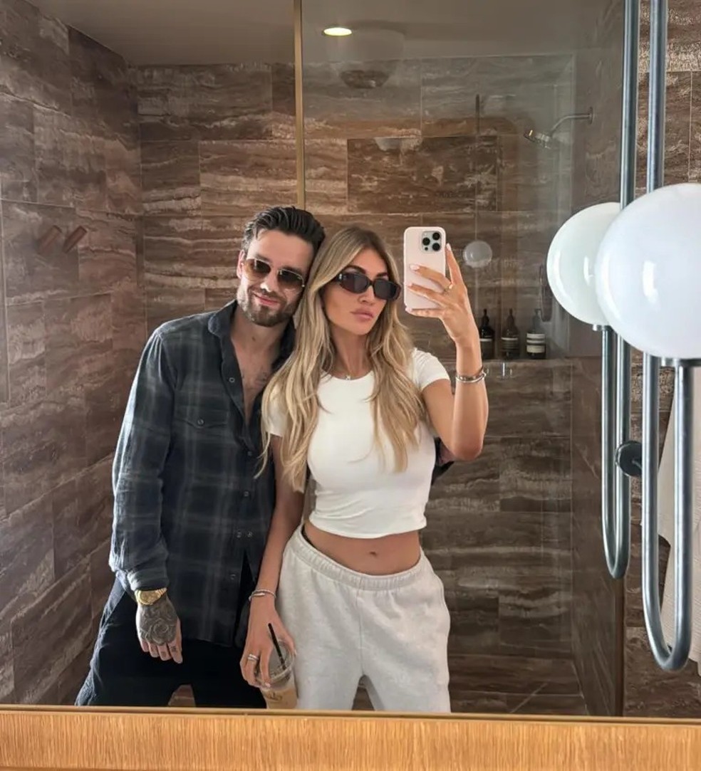 Kate Cassidy e Liam Payne — Foto: Reprodução/Instagram
