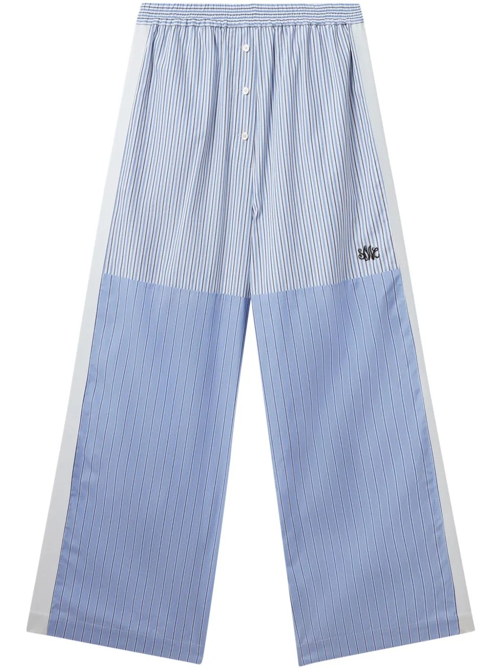 Calça listrada, Stella McCartney — Foto: Reprodução